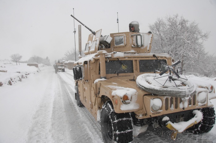 A US patrol in the Kapisa province of Afghanistan. Photo courtesy of Wikimedia Commons
